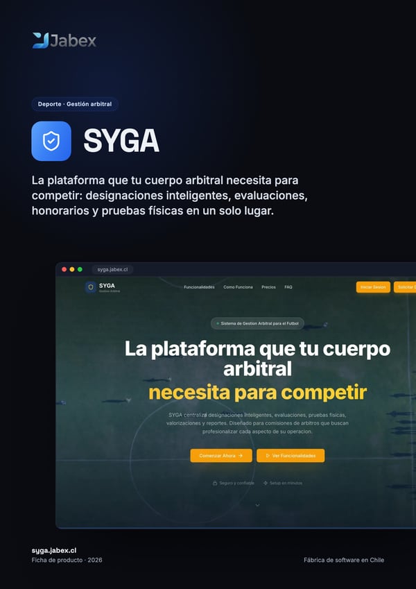 Portada de la ficha de SYGA